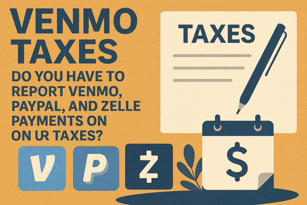 Venmo Taxes - Do You Have to Report Venmo, PayPal, and Zelle Payments on Your Taxes?